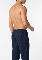 Pantaloni Lunghi Uomo in Cotone Invernale Serie Heritage - Blu - 0023 blu | Perofil