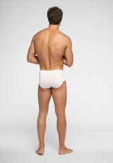 Slip Medio in Filo di Scozia Sportivo - Bianco - 0020 bianco | Perofil