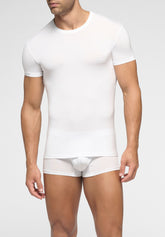Maglietta Girocollo in Modal elasticizzato X-Touch - Bianco - 0020 bianco | Perofil