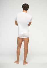 Maglietta Girocollo in Modal elasticizzato X-Touch - Bianco - 0020 bianco | Perofil