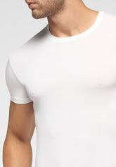Maglietta Girocollo in Modal elasticizzato X-Touch - Bianco - 0020 bianco | Perofil