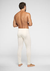 Pantalone Gambalunga in Cotone  Lana e Seta - Bianco - 0020 bianco | Perofil