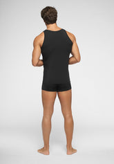 Canotta Spalla Larga in Modal elasticizzato X-Touch - Nero - 0031 nero | Perofil