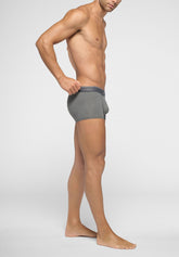 Boxer Push Up in Cotone elasticizzato 4Seasons - Grigio Scuro Melange - 4020 grigio melange scuro | Perofil