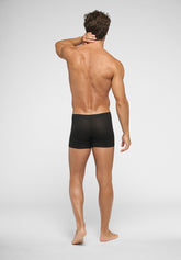 Boxer Parigamba in Filo di Scozia elasticizzato Active - Nero - 0031 nero | Perofil