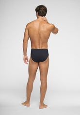 Slip Medio in Cotone Pima Bipack - Blu - 0023 blu | Perofil