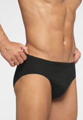 Slip Medio in Cotone Pima Bipack - Nero - 0031 nero | Perofil