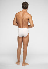 Slip in Modal e Cotone Elasticizzato 4Sport Indoor - Bianco - 0020 bianco | Perofil