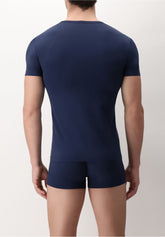 T-shirt in Tessuto Tecnico Elasticizzato Riciclato 4Sport Outdoor - Blu - 0023 blu | Perofil