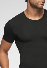 T-shirt in Modal e Cotone Elasticizzato 4Sport Indoor - Nero - 0031 nero | Perofil
