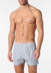 Boxer in Popeline di Cotone Fantasy Gange Bipack - Fantasia Quadri - 0466 fantasia quadri | Perofil