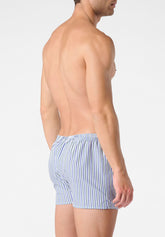 Boxer in Popeline di Cotone Gange Colors Bipack - Fantasia Quadri e Fantasia Righe - 2140 quadro/riga | Perofil