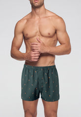 Boxer in Popeline di Cotone Gange Colors Bipack - Fantasia Sci e Righe - S819 st.sci/riga | Perofil