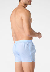 Boxer in Lyocell Gelion con Bottoni - Fantasia Quadro Azzurro - 2061 quadro azzurro | Perofil