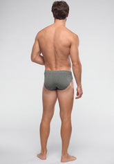 Slip Mini in Modal Elasticizzato X-Touch - Grigio Melange - 0041 grigio melange | Perofil