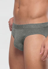 Slip Mini in Modal Elasticizzato X-Touch - Grigio Melange - 0041 grigio melange | Perofil