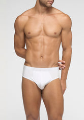 Slip Medio in Cotone elasticizzato Match Bipack - Bianco - 0020 bianco | Perofil