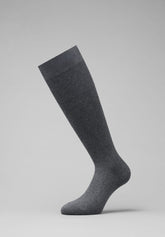 Winter Plus Warm Cotton Long Socks - Dark Grey Mélange - C336 grigio mel scuro | Perofil