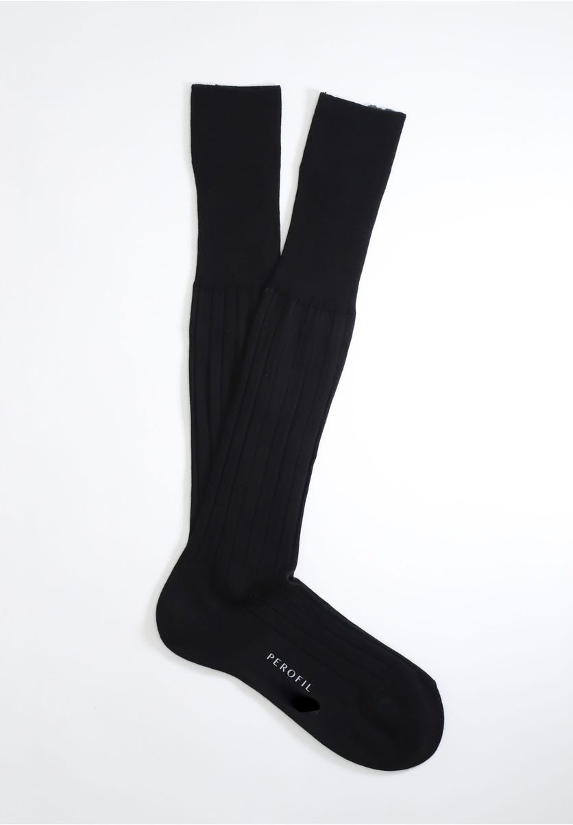 Soft Plus Ribbed Warm Cotton Long Socks