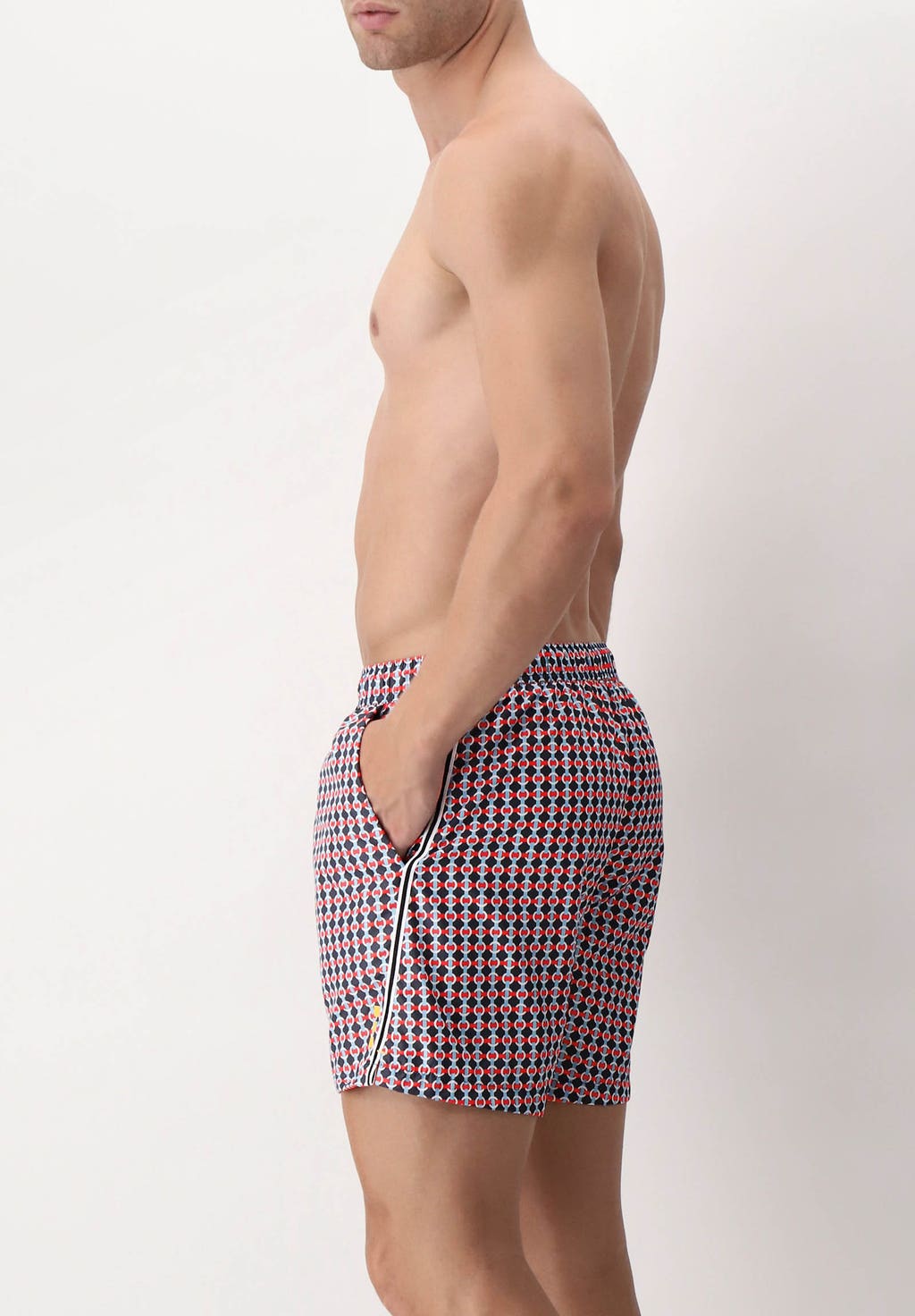 PRF Chain Print Swim Boxer Shorts