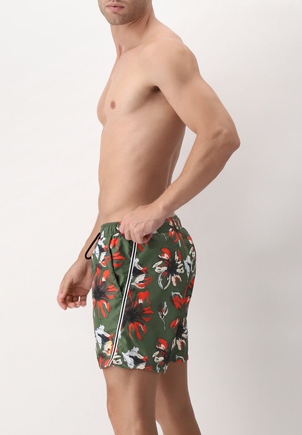 PRF Flower Print Swim Boxer Shorts