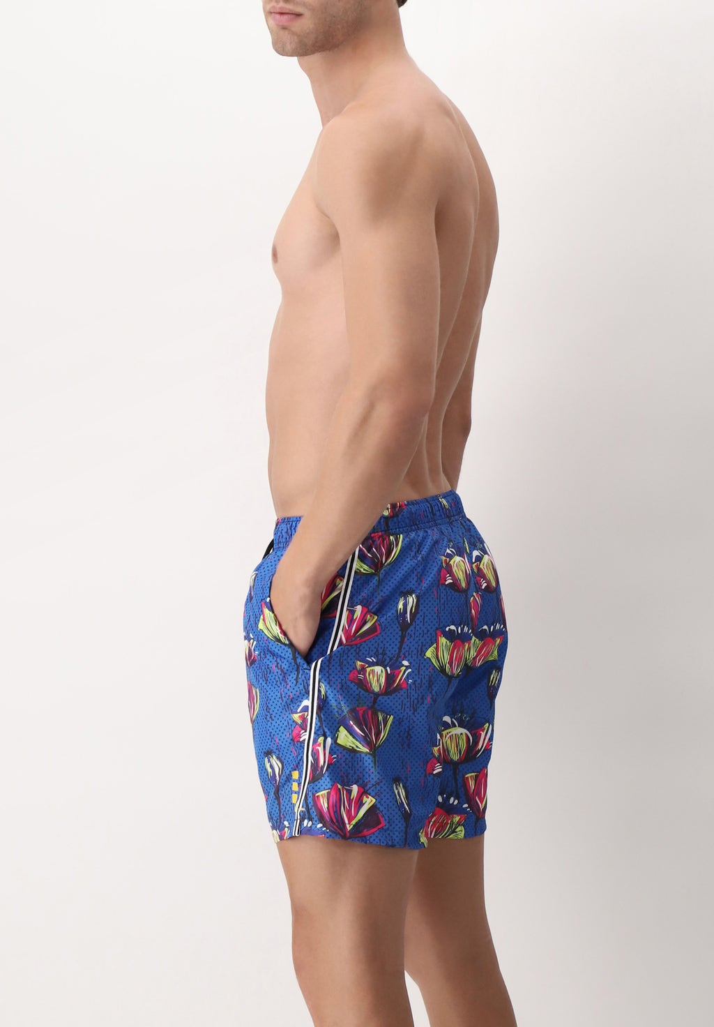 PRF Papyrus Print Swim Boxer Shorts