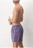 PRF Gingham Print Swim Boxer Shorts