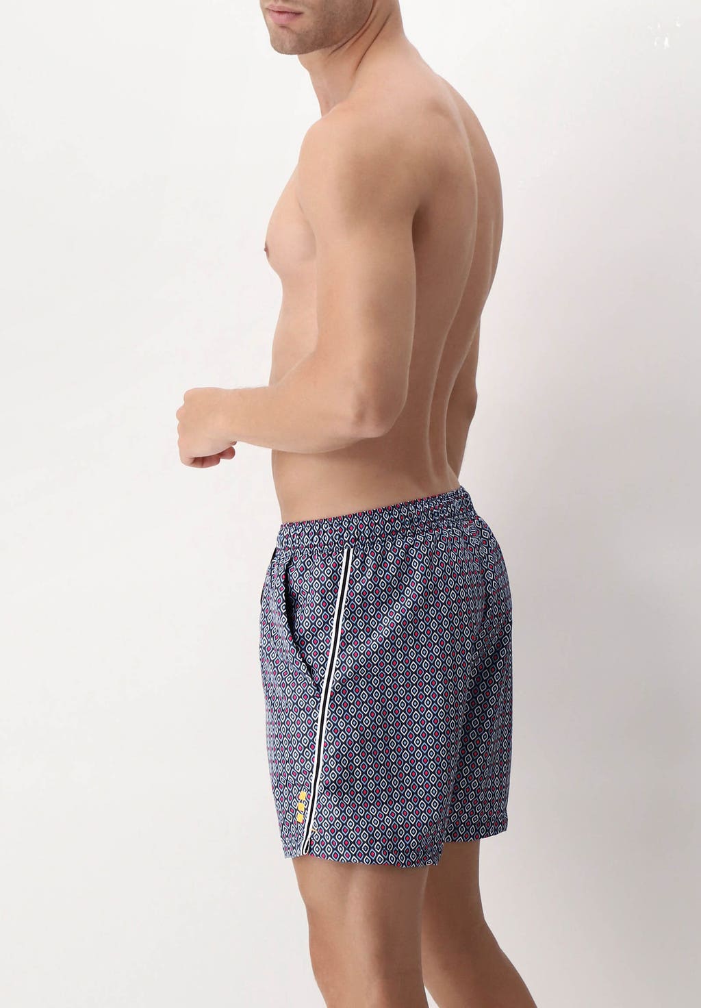 PRF Geometric Print Swim Boxer Shorts