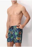 Costume Boxer Stampa Tropicale