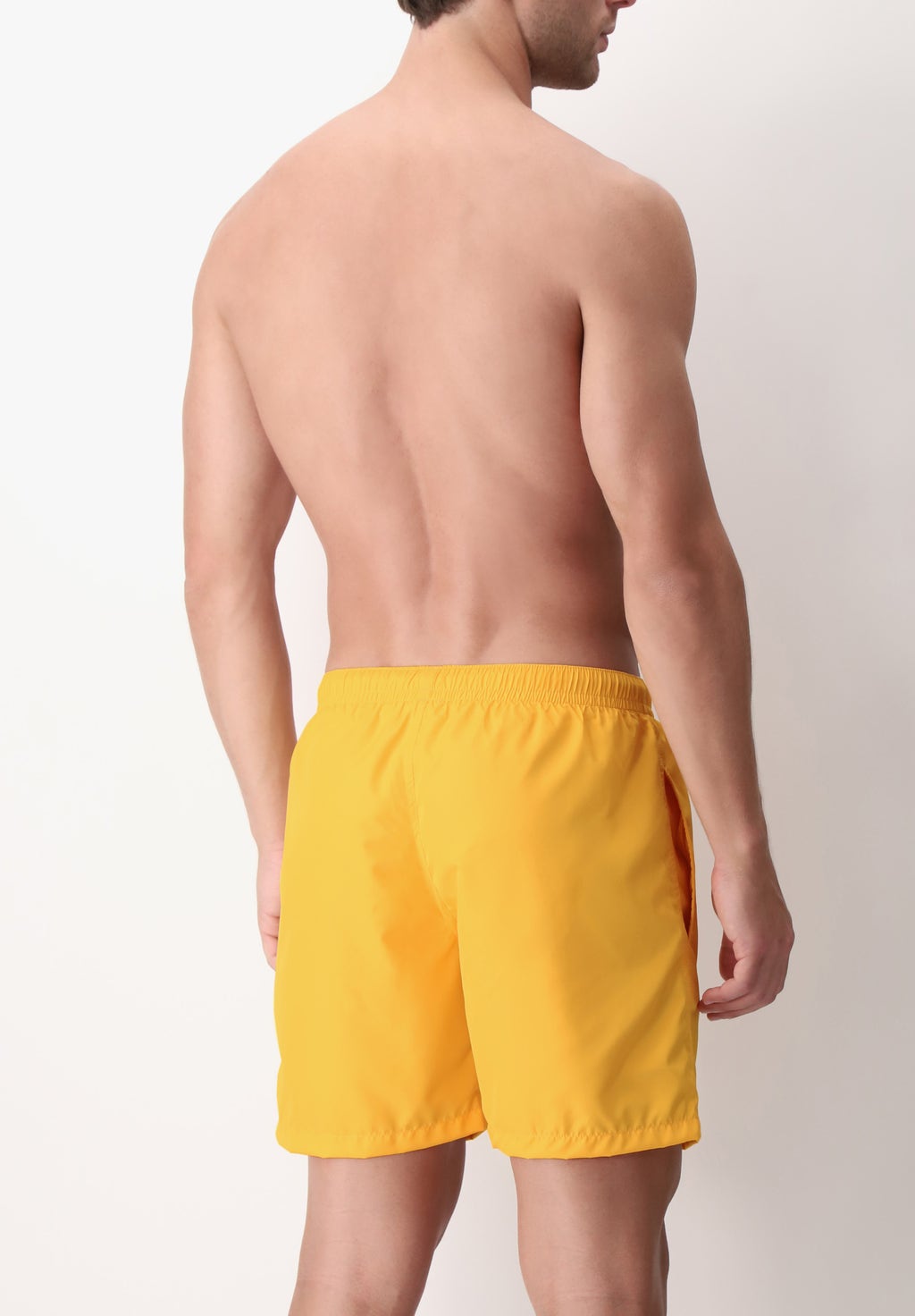 Costume Boxer in Tinta Unita Basic Colors Giallo