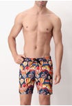 Costume Boxer Stampa Balloons Arancio