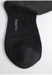 Ribbed Double Mercerzized Cotton Short Socks