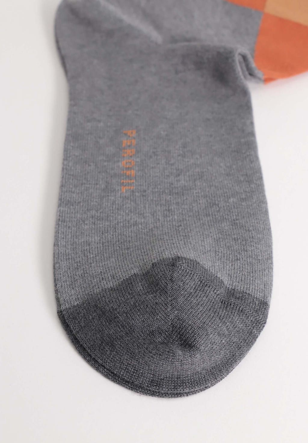 Men's long cotton and diamond & striped cashmere socks