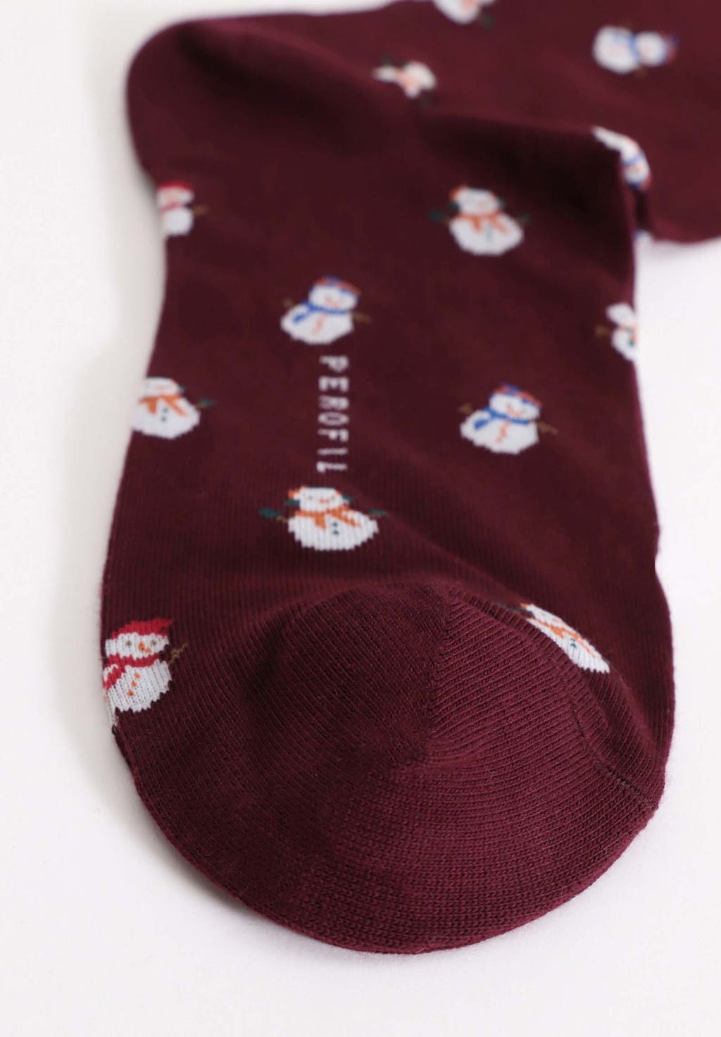 Men's long winter cotton snowmen socks