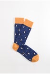 Men's short winter cotton penguin socks