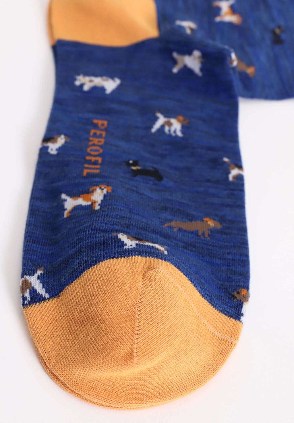 Men's long winter cotton puppy socks