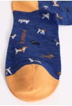 Men's long winter cotton puppy socks