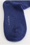 Men's long wool and cashmere stencil pattern socks