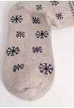 Men's short winter cotton Norwegian socks