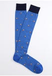 Mercerised Stretch Cotton Fish Long Socks