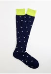 Mercerised Stretch Cotton Umbrella Long Socks