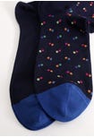 Polka Dot Organic Cotton Short Socks Duo Pack