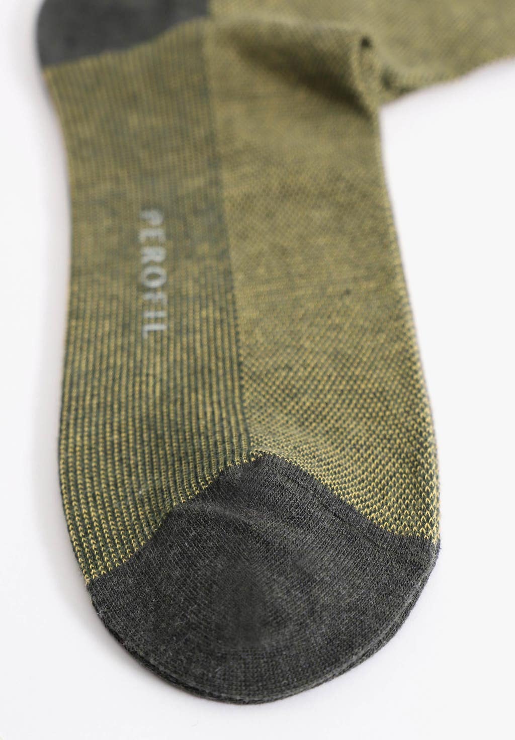 Calza Lunga in Cotone e Cashmere Oxford