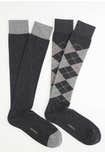Calza Lunga in Cotone Invernale disegno Rombi Bipack