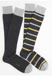 Calza Lunga in Cotone Invernale disegno Righe Bipack