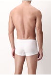 Boxer shorts in elasticised double mercerized cotton Active Pearl