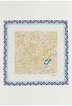 Cotton Handkerchief Fish Print