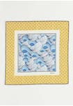 Cotton Handkerchief Print Ridges Waves