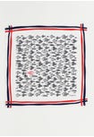 Fish Print Cotton Handkerchief