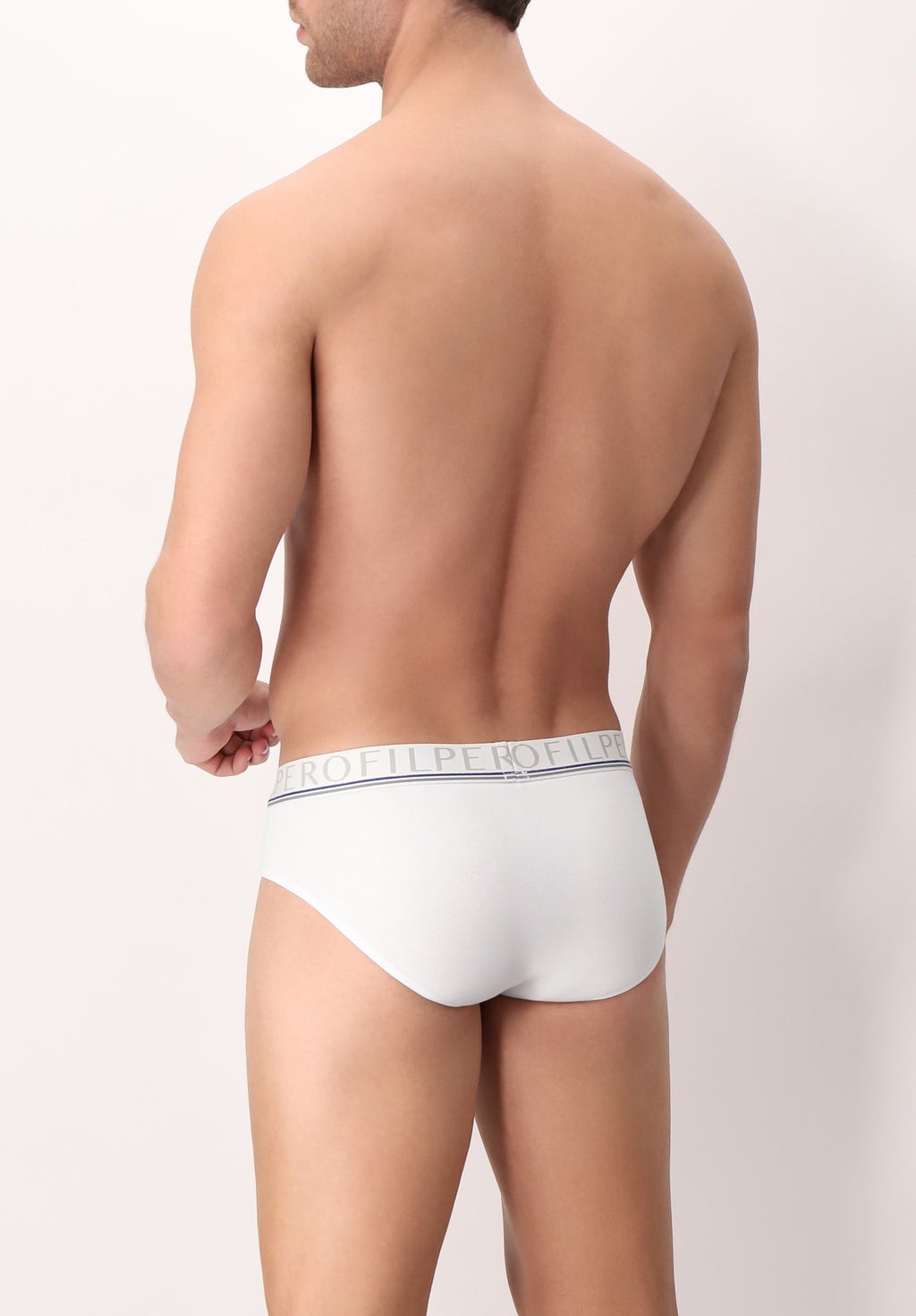 Slip Medio in Cotone elasticizzato Match Logo Bipack